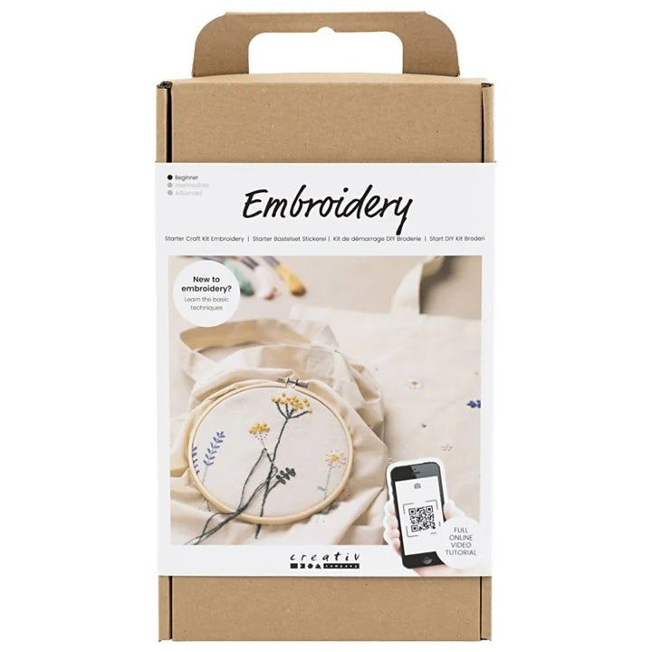 Stickerei Starter Kit | Blumen | ARTMIE