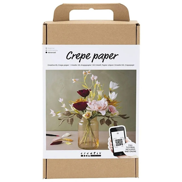 Krepppapier-Blumen-Bausatz | ARTMIE