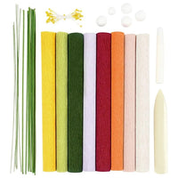 Krepppapier-Blumen-Bastelset – Detailansicht 2 | ARTMIE