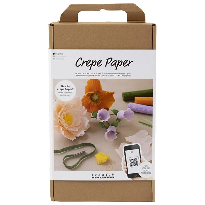 Krepppapier-Blumen-Bastelset | ARTMIE