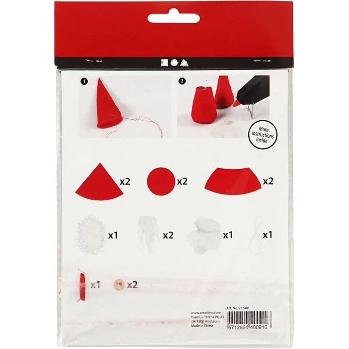 Mini-Kreativset Weihnachtswichtel – Detailansicht 3 | ARTMIE