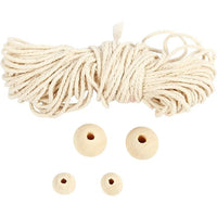 Mini-Kreativ-Set Makramee-Schneeflocken – Detailansicht 4 | ARTMIE