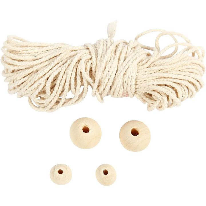 Mini-Kreativ-Set Makramee-Schneeflocken – Detailansicht 4 | ARTMIE