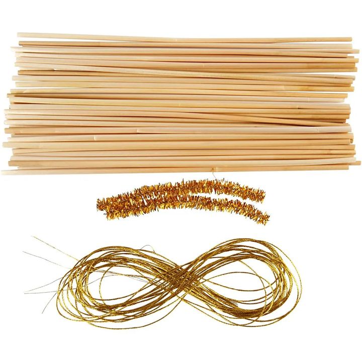 Mini-Kreativset mit Stroh-Engeln – Detailansicht 4 | ARTMIE