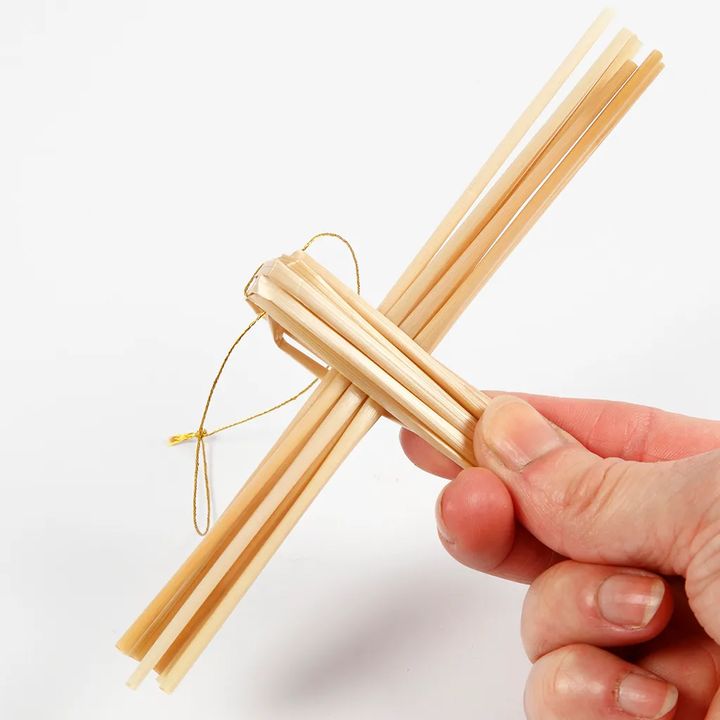 Mini-Kreativset mit Stroh-Engeln – Detailansicht 5 | ARTMIE