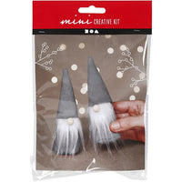 Mini Kreativset Weihnachtswichtel grau | ARTMIE
