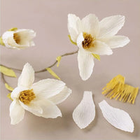 Mini-Kreativ-Set | Papierkrepp Magnolienzweig – Detailansicht 3 | ARTMIE