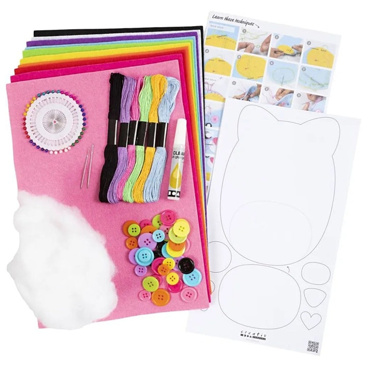 Creative Sewing Kit - Teddybären – Detailansicht 2 | ARTMIE