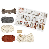 Mini-Makramee-Set | Regenbogen – Detailansicht 2 | ARTMIE