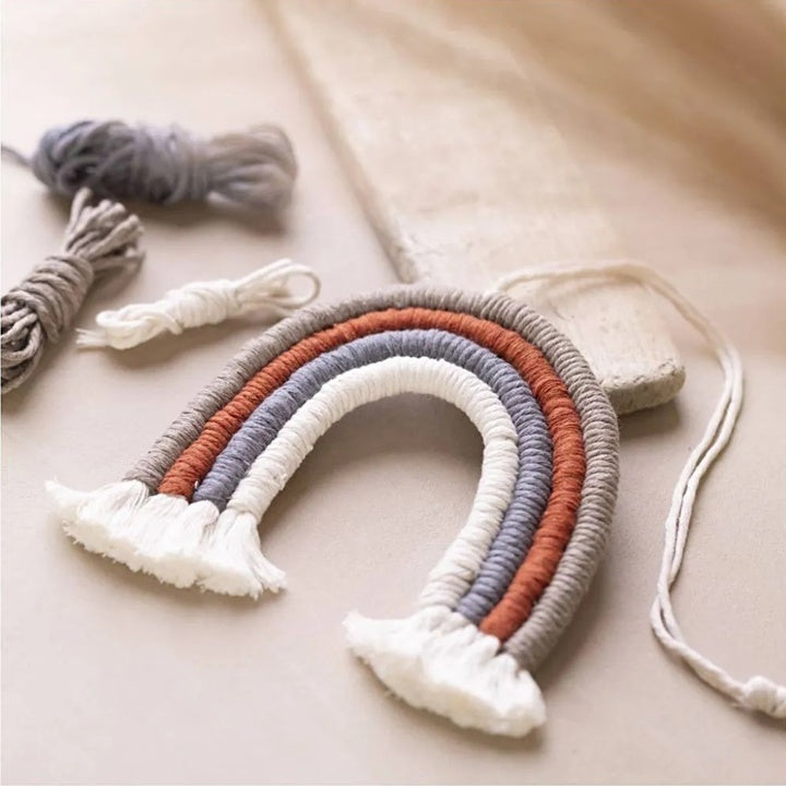 Mini-Makramee-Set | Regenbogen – Detailansicht 3 | ARTMIE