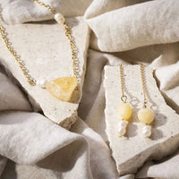 Mini Creative Jewelry Making Set - Calcit Halskette und Ohrringe – Detailansicht 5 | ARTMIE