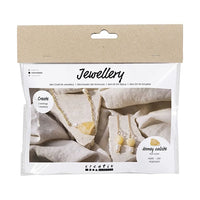 Mini Creative Jewelry Making Set - Calcit Halskette und Ohrringe | ARTMIE