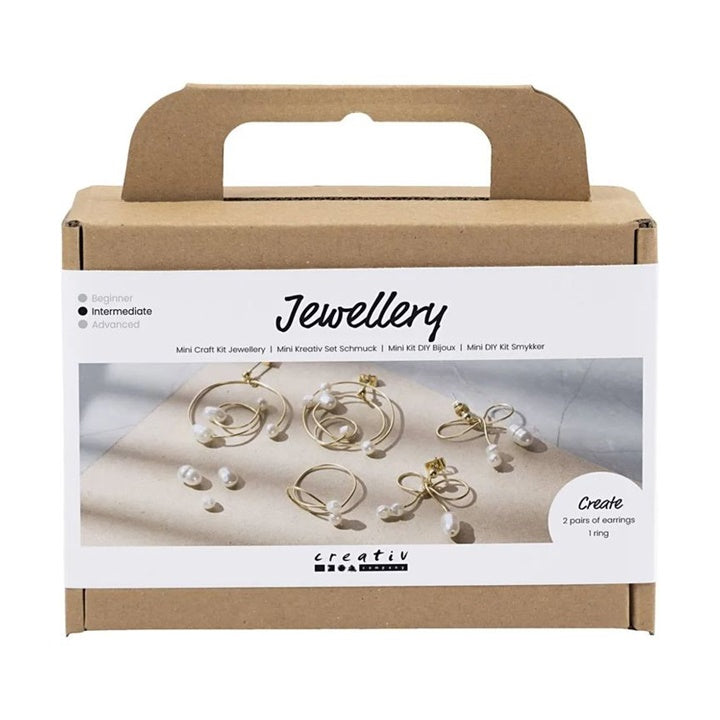Kreatives Mini-Schmuckherstellungsset - Ohrringe und Ring | ARTMIE