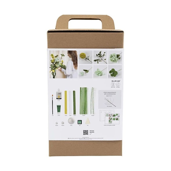 Maxi-Kreativ-Set zur Herstellung von Krepppapierblumen – Detailansicht 2 | ARTMIE