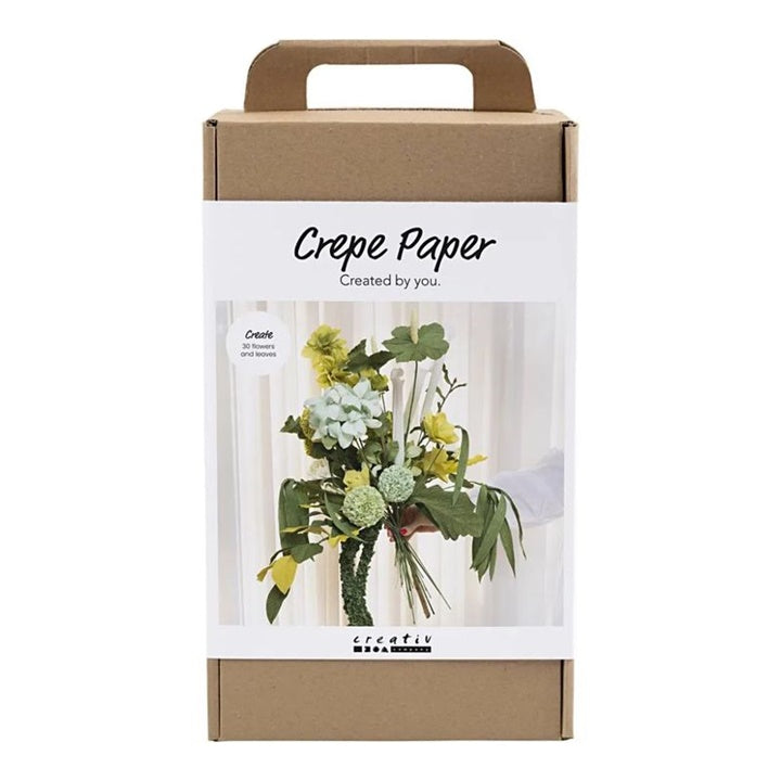 Maxi-Kreativ-Set zur Herstellung von Krepppapierblumen | ARTMIE