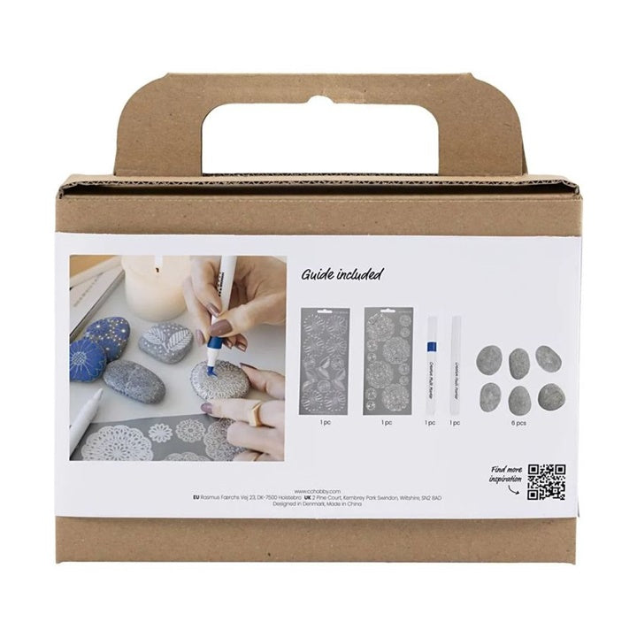 Mini Creative Rock Dekorationsset - Blau – Detailansicht 2 | ARTMIE