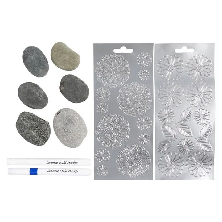 Mini Creative Rock Dekorationsset - Blau – Detailansicht 4 | ARTMIE