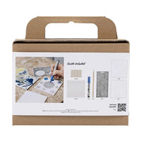 Mini Creative Porzellan Malerei Set - Untersetzer – Detailansicht 2 | ARTMIE