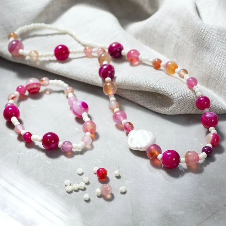 Kreatives Schmuckherstellungsset - Pink Mix – Detailansicht 5 | ARTMIE