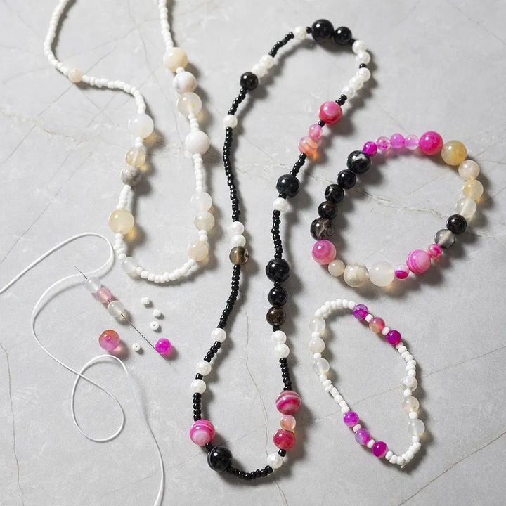 Kreatives Schmuckherstellungsset - Mix Brown – Detailansicht 5 | ARTMIE