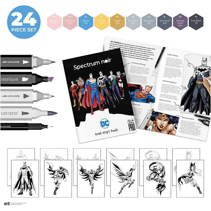 Illustrations-Kunst-Kit BATMAN – Detailansicht 2 | ARTMIE