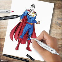 Illustrations-Kunst-Kit SUPERMAN – Detailansicht 3 | ARTMIE