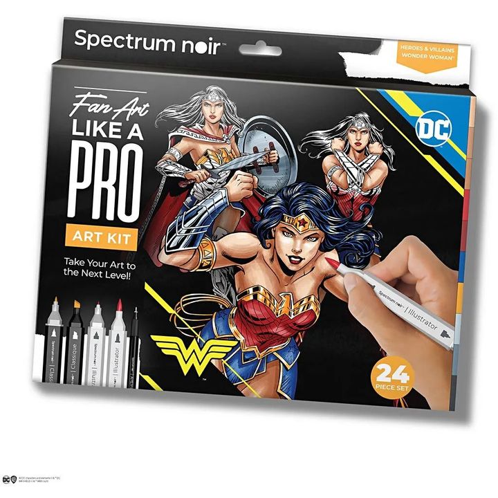 Illustrations-Kunst-Kit WONDER WOMAN | ARTMIE