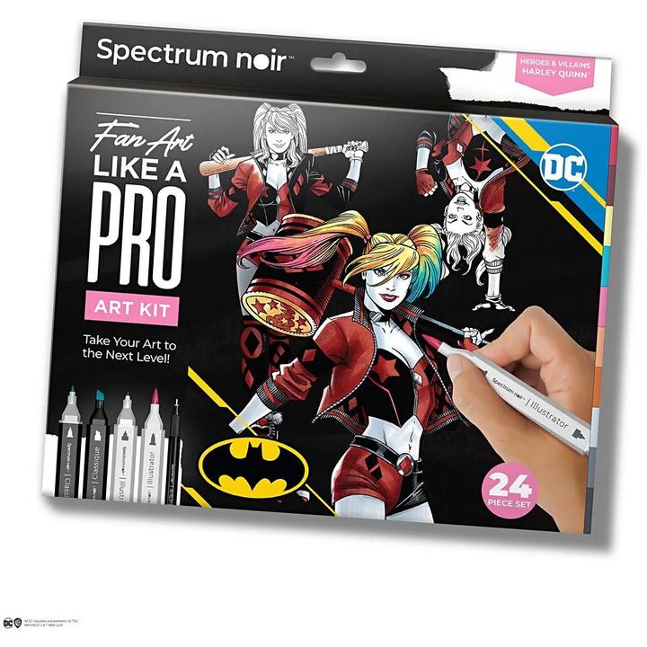 Illustrations-Kunst-Kit HARLEY QUINN | ARTMIE