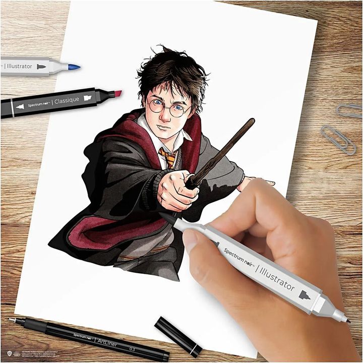Illustrations-Kunst-Kit HARRY POTTER – Detailansicht 3 | ARTMIE