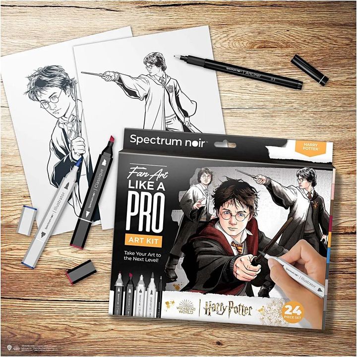 Illustrations-Kunst-Kit HARRY POTTER – Detailansicht 4 | ARTMIE