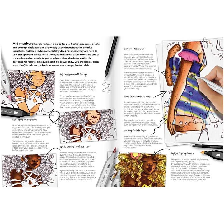 Illustrations-Kunst-Kit ADVENTURES IN COLOURING – Detailansicht 3 | ARTMIE