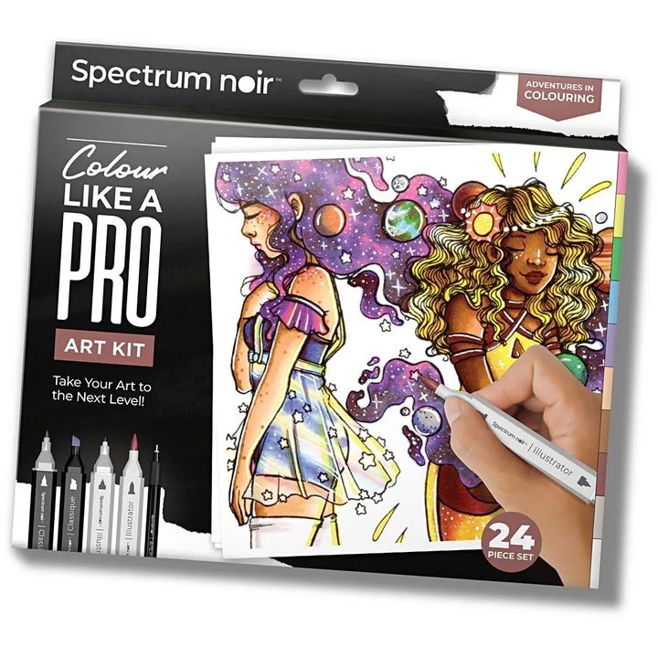 Illustrations-Kunst-Kit ADVENTURES IN COLOURING | ARTMIE