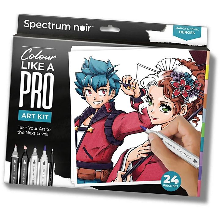 Illustrations-Kunst-Kit MANGA A COMIC HEROES | ARTMIE