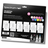 Illustrations-Kunst-Kit CELESTIAL MAIDENS – Detailansicht 2 | ARTMIE