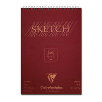 Clairefontaine Creme Spiral Skizzenbuch | sortierte Größe | ARTMIE