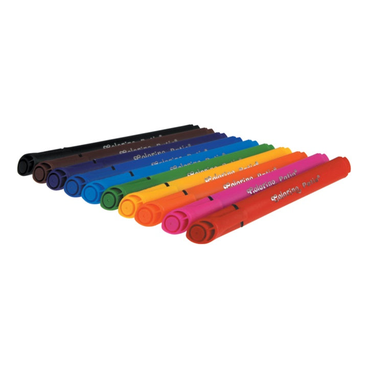 Dreieckige JUMBO Marker Colorino 10 Stück – Detailansicht 3 | ARTMIE
