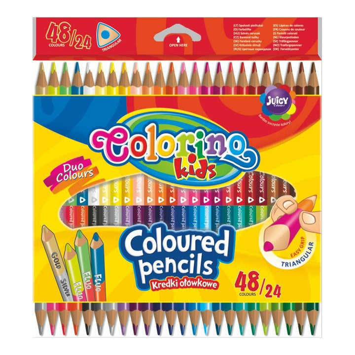 Doppelseitige Colorino-Malstifte 24 Stück | ARTMIE
