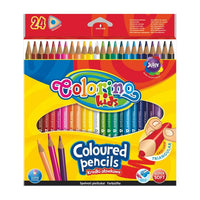 Dreieckige Colorino-Malstifte für Kinder - 24 Stück | ARTMIE