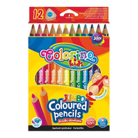 Dreieckige JUMBO Colorino-Kreiden 12 Stück | ARTMIE