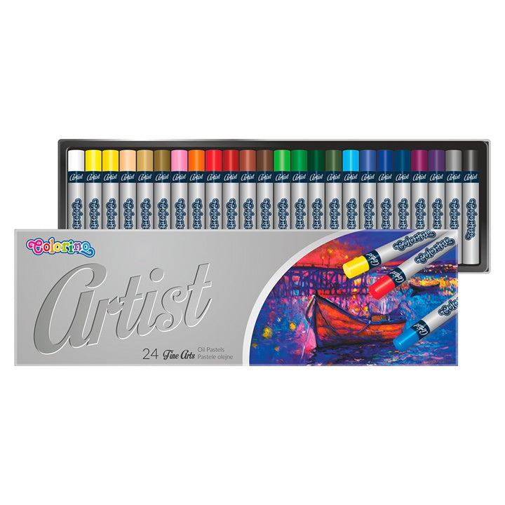 Runde Ölpastelle Colorino Artist 24 Stück | ARTMIE
