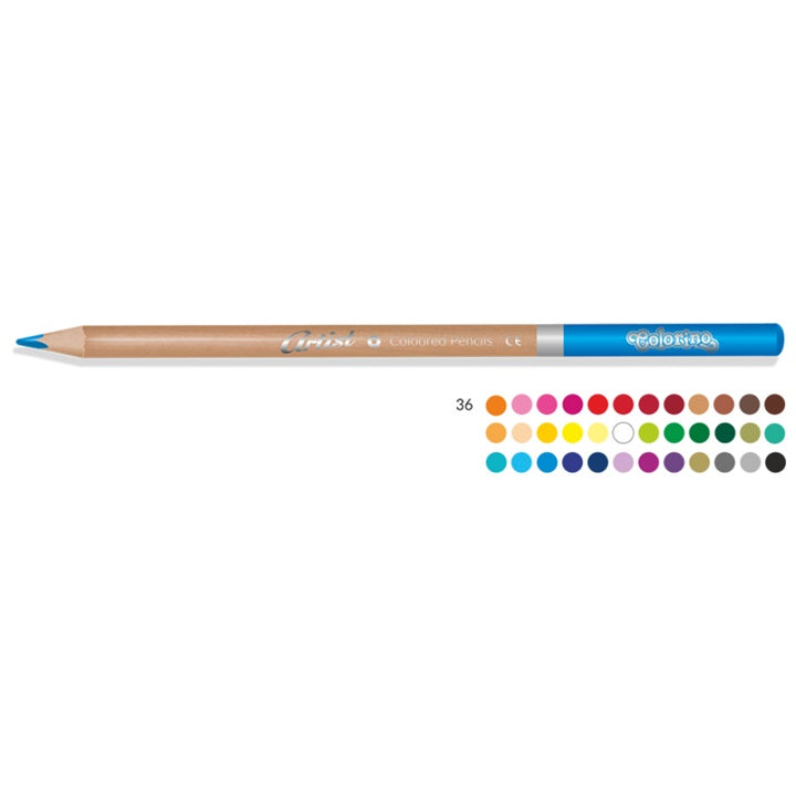 Colorino Artist Buntstifte in Zinnbox - 36er Set – Detailansicht 2 | ARTMIE