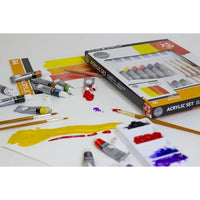 Daler Rowney Acrylic Set mit Zubehör 25 Stück – Detailansicht 3 | ARTMIE