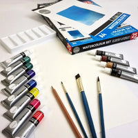 Daler Rowney Aquarellset mit Zubehör 25 Stück – Detailansicht 4 | ARTMIE