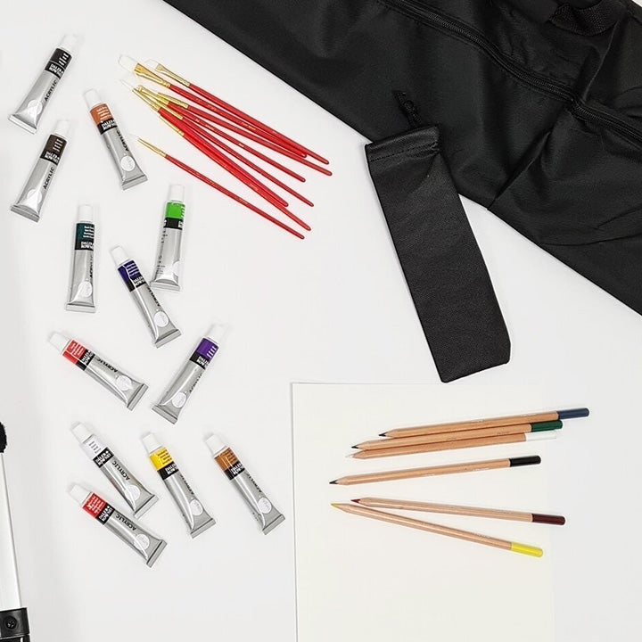 Daler-Rowney Umfassendes Kunstset mit Staffelei - 115 Teile – Detailansicht 5 | ARTMIE