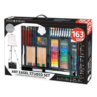 Daler-Rowney Umfassendes Kunstset mit Staffelei - 163 Teile | ARTMIE