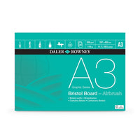 Daler-Rowney Bristol Airbrush Papierblock | ARTMIE