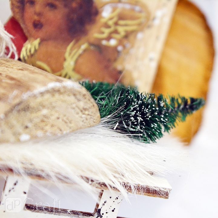 Dekorative Mini-Weihnachtsbäume 6 Stück – Detailansicht 3 | ARTMIE