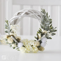 Tüll Pom Poms zum Basteln | 24 Stück, weiß, 2 cm – Detailansicht 2 | ARTMIE
