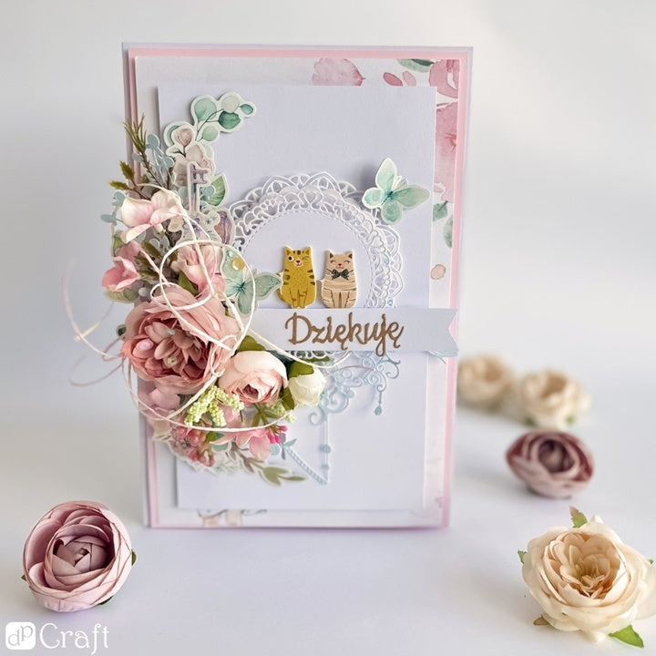 Boho Blumen und Schmetterlinge Papier Ausschnitte - Set von 50 – Detailansicht 3 | ARTMIE