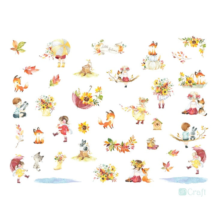 Kleine Herbst-Papierausschnitte – Detailansicht 2 | ARTMIE